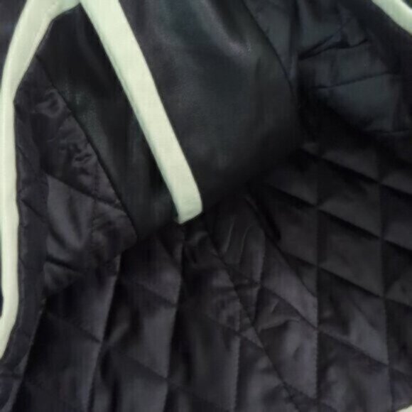 Faux leather crop moto jacket - Picture 7 of 7